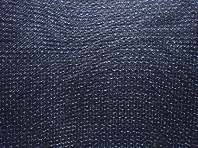 アンティーク　本場泥大島紬100亀甲男物着物アンサンブル